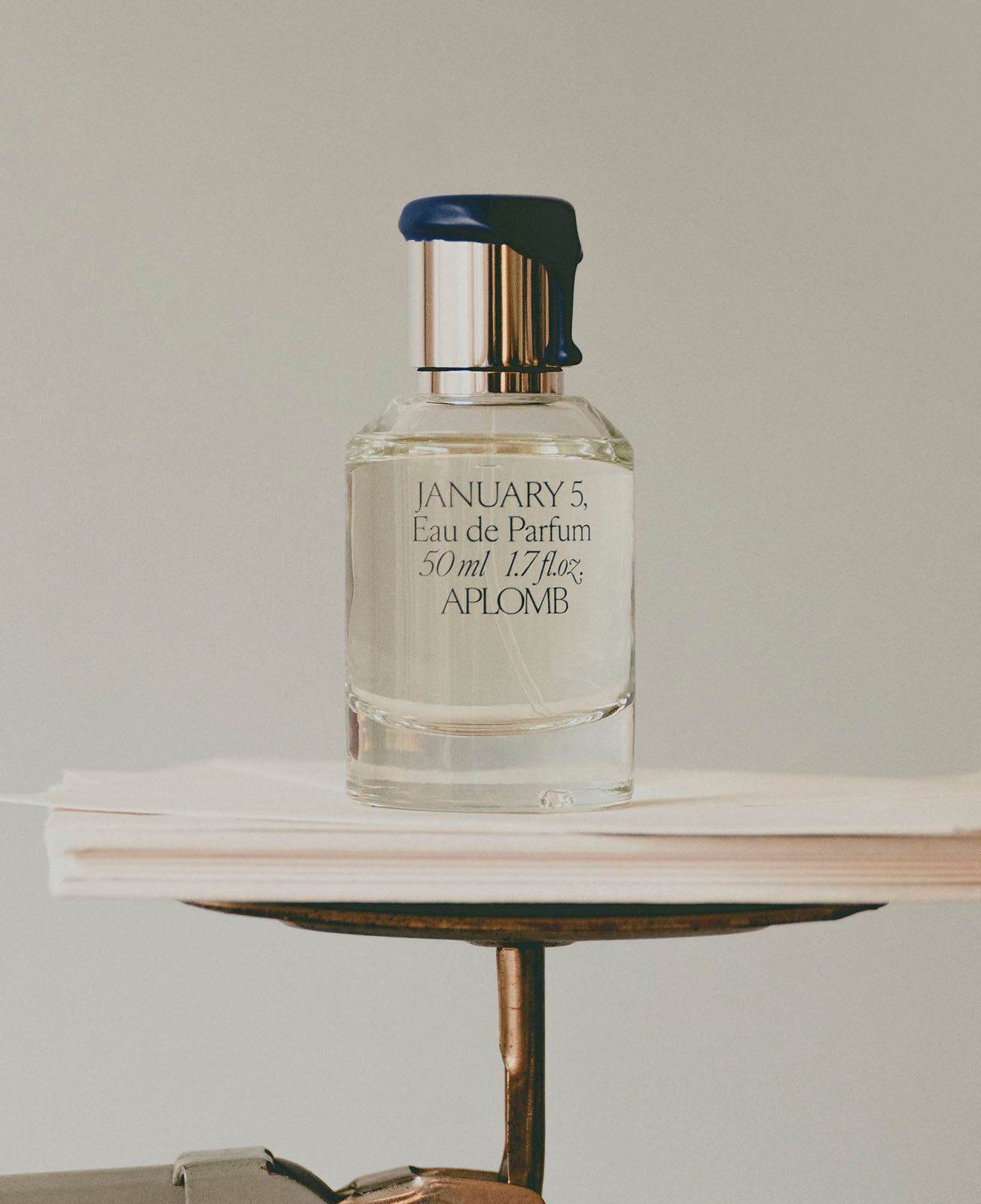 JANUARY 5 perfume bottle - APLOMB Scandinavian fragrance brand
