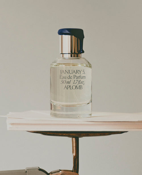 JANUARY 5 perfume bottle - APLOMB Scandinavian fragrance brand