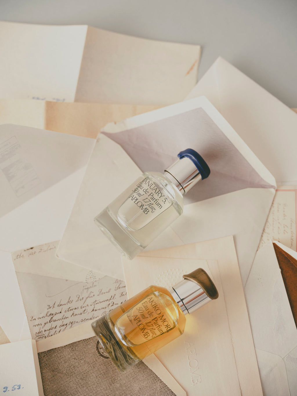 Scandinavian brand perfume bottles - minimalist and aesthetic